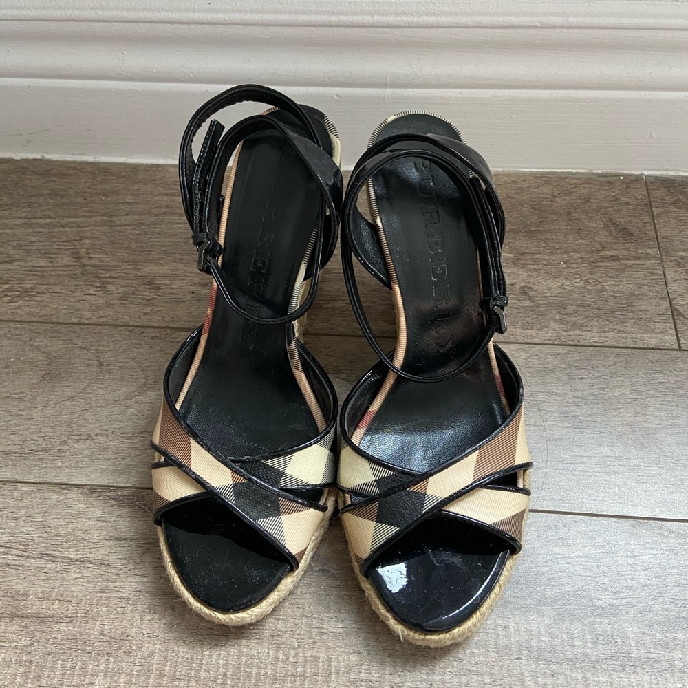 Like New Burberry Wedge